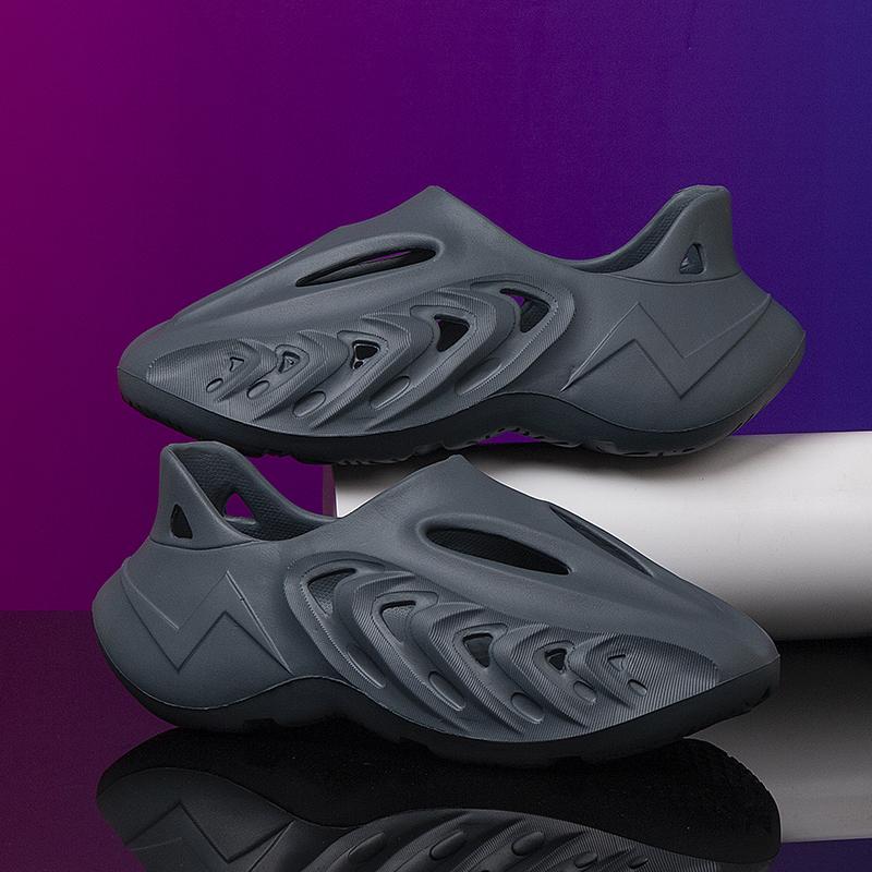 

Летние мужские сандалии клоги камуфляжные шлепанцы платформа уличная обувь пляжные сандалии мужские мягкие EVA домашние тапочки шлепанцы 45 серый