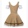 Couples Oktoberfest Costume Parade Tavern Bartender Waitress Outfit Cosplay Halloween Carnival Party Fancy Dress