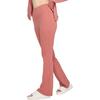 Nike Zenvb Air Series Solid Color High Waist Slim Fit Flared Sports Trousers Women Bottoms Canyon-Pink Black FV7922-634