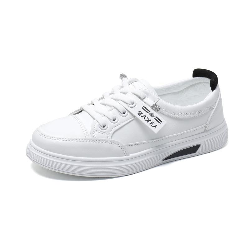 Weiße Schuhe Damen Frühling Sneakers Damenschuhe Student Freizeitschuhe Laufschuhe Flache Pumps