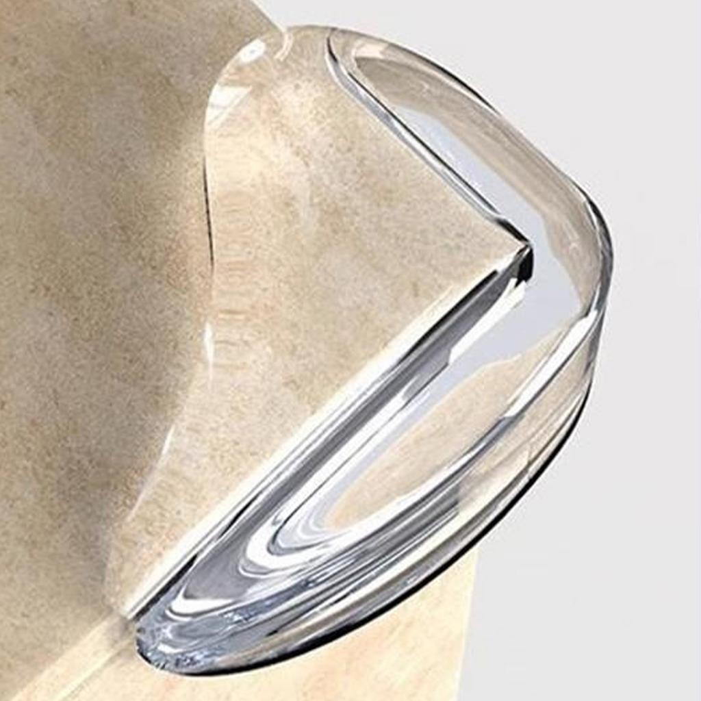 10PCS Corner Protectors for Baby Silicone Clear Baby Proofing Furniture Corner Guard Bumper Cushion
