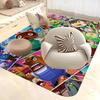 A-Animal Classic C-Crossing Game Door Mat Washable Non-Slip Living Room Sofa Chairs Area Mat Kitchen Doormat Area Rug
