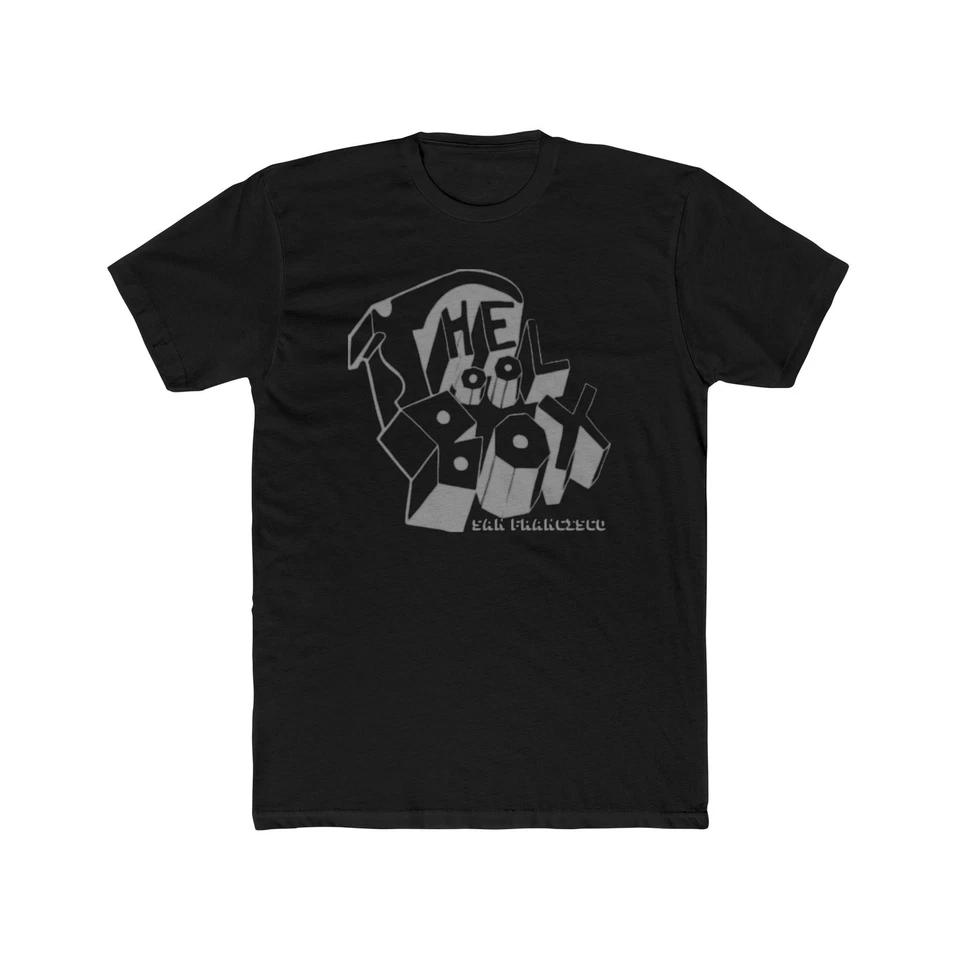 

The TOOL BOX San Francisco Leather Gay Bar Men s Cotton Crew Tee 2XL