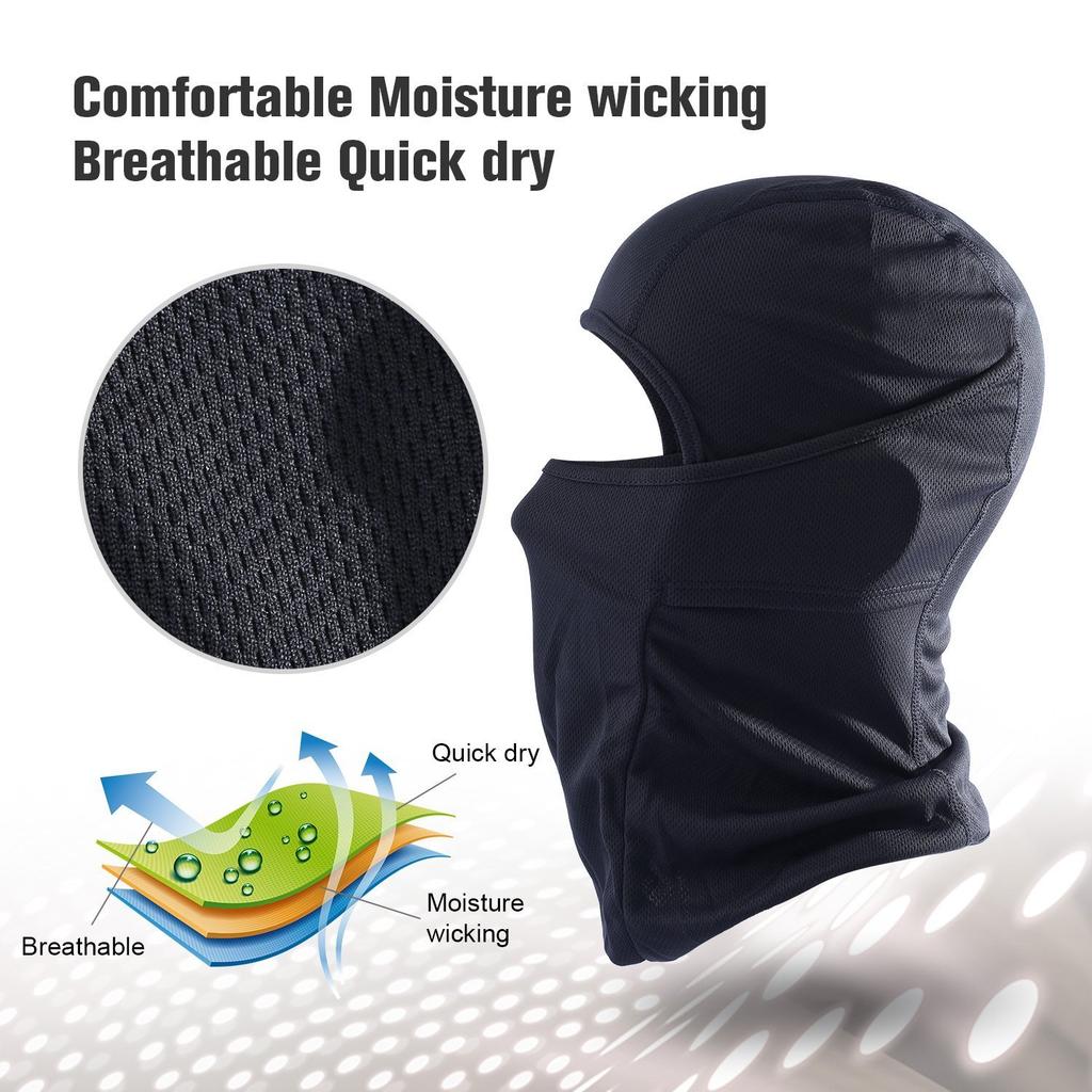 Ski Mask Full Face Cover For Men And Women Breathable Full Face Mask For Skiing Outdoor Sports