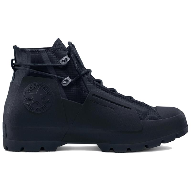 A-COLD-WALL* X Converse Lugged 'Carbon' Casual Simple Non-slip Wear-resistant High-top Sneakers Unisex Black