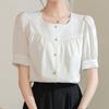 Navava Women Square Neck Half Sleeve Blouse Nb3188