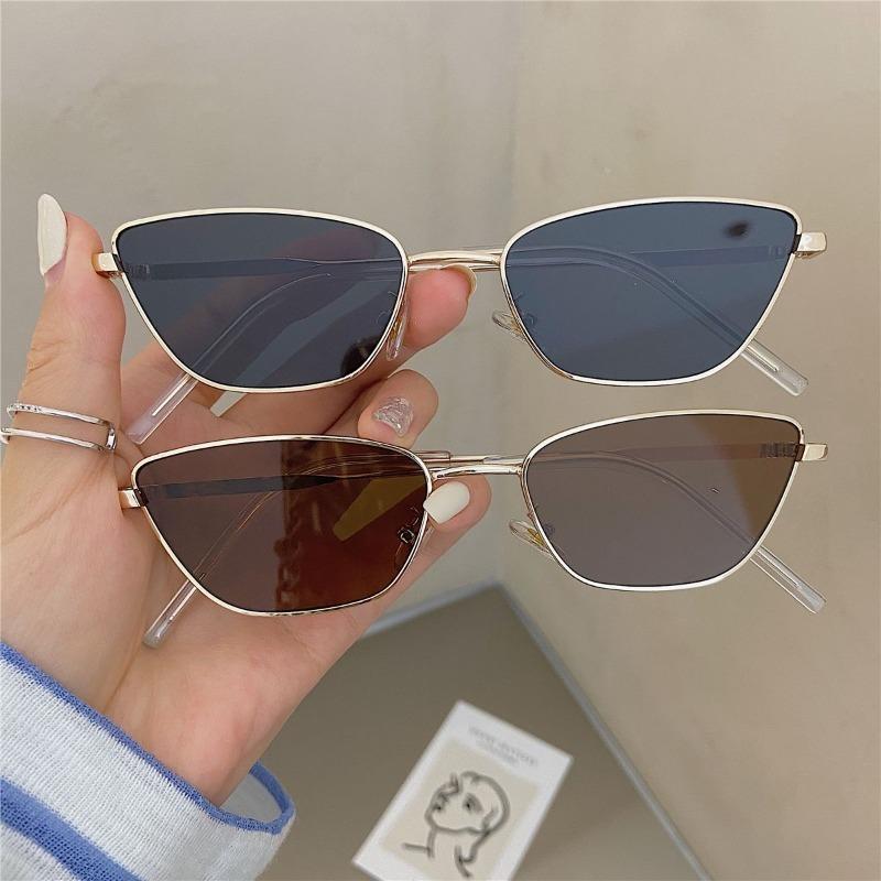 Sunglasses for Women Classic Fashion Oversized Anti-Reflective Vintage Square Metal Sun Glasses Driving Eyewear UV400