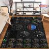 3D HD Aircraft Instrument Panel Theme Carpet New Release! Rug for Living Room Bedroom,Office Areas,Durable Machine Washable Mat