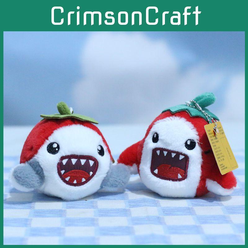 Adorable Plush Shark Keychain Soft Toy Ocean Animal Doll Cute Bag Charm 12cm