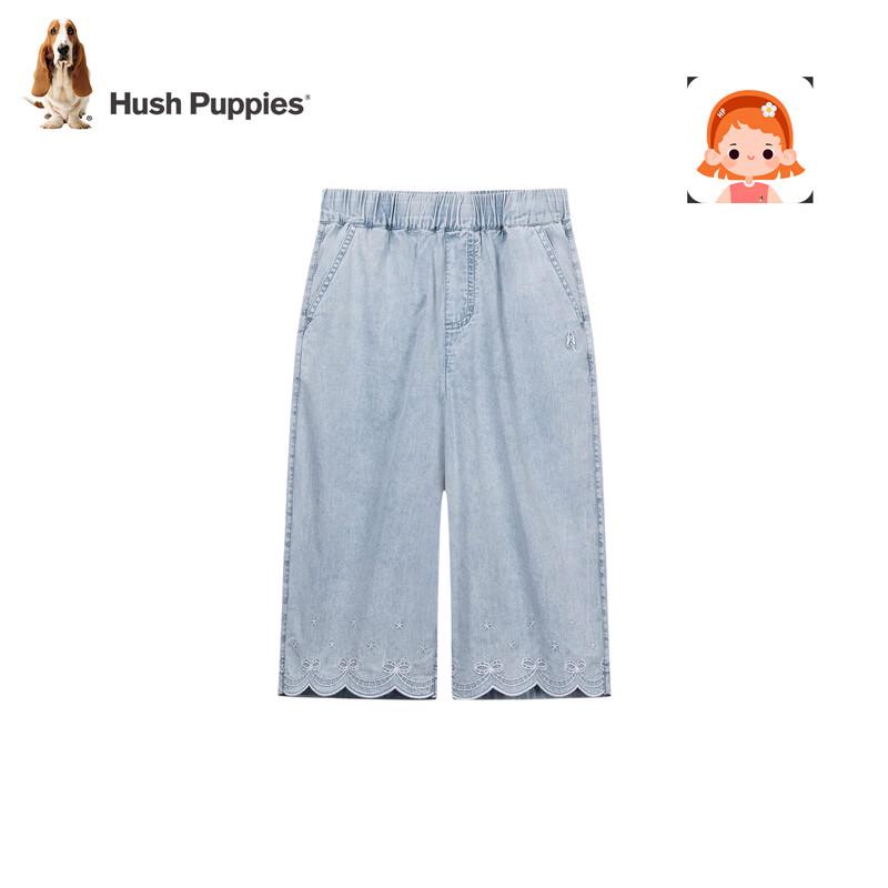 Hush Puppies Girls  Summer Thin Denim Capris 130