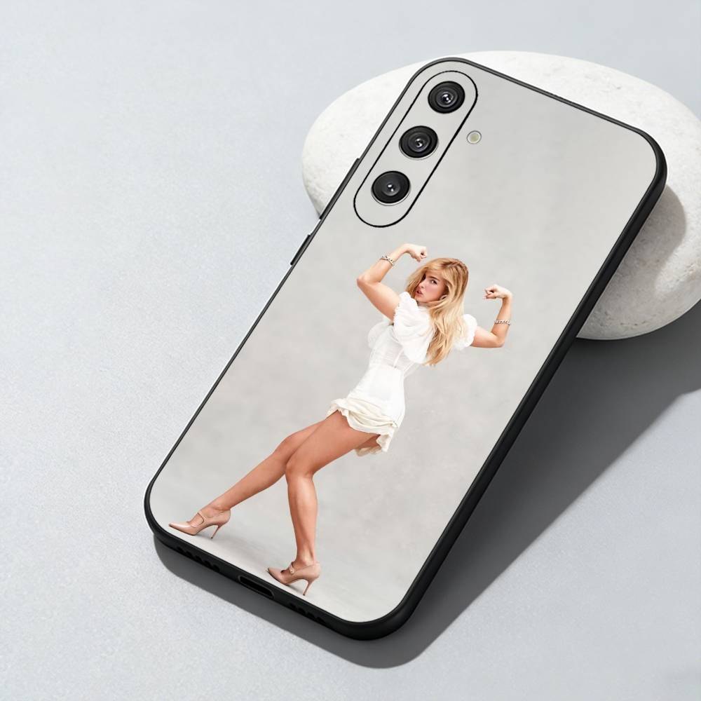 

A-Addison Rae E-Easterling Phone Case For Samsung Galaxy A73,A72,A71,A70,A52,A51 Others Soft Black Cover Samsung a53 5g