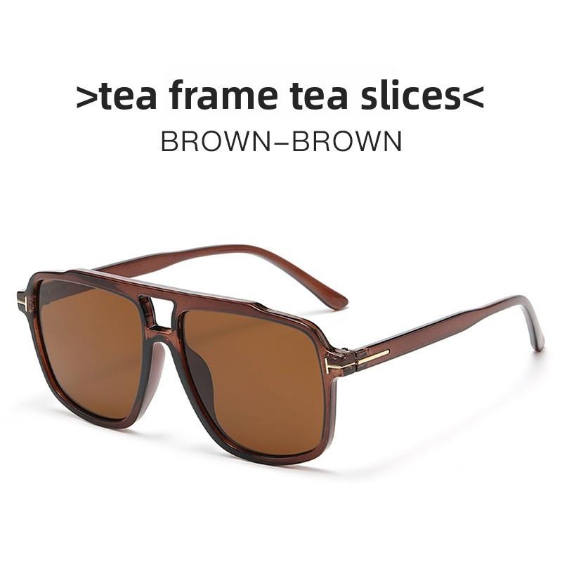 Vintage Sunglasses With Uv400 Protection For Casual Outdoor Wear