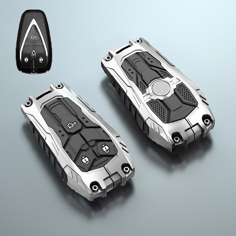 Zinc Alloy Car Key Case Cover Shell For Changan Unit Unik Cs35Plus Cs55 Plus Cs75 Plus Oshan X7 X5 Car Accessories