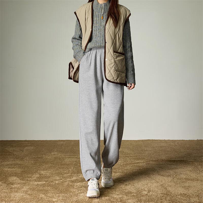 Chuyu Damen Faux Kaschmir Warme Jogginghose