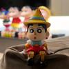 Puppet Crayon Shin-chan Figurine Cosplay Pinocchio Blockhead Anime Figure Ornament Action Model Collection Birthday Gifts
