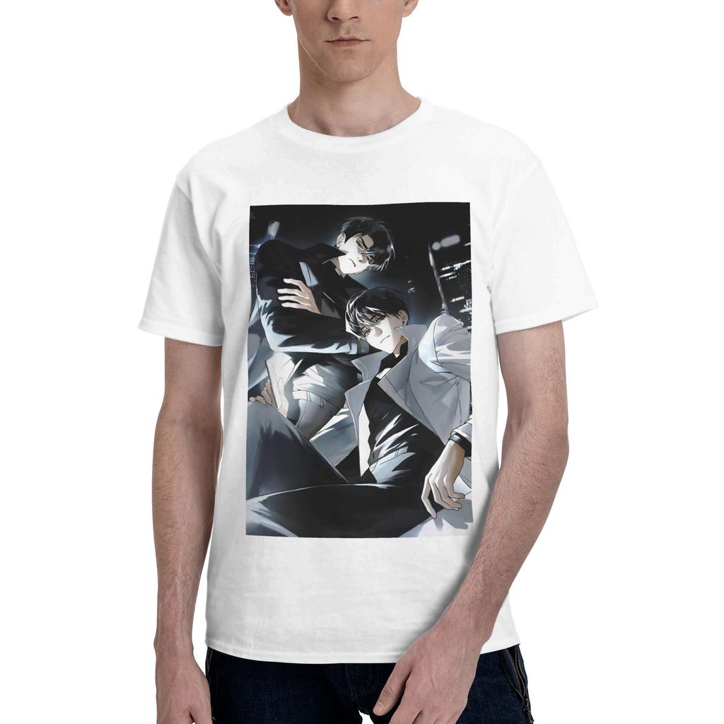 Funny Omniscient Reader Anime T-Shirt Men Women 100% Cotton T Shirts Viewpoint Kim Dokja Yoo Joonghyuk Tees Birthday Gift Tops