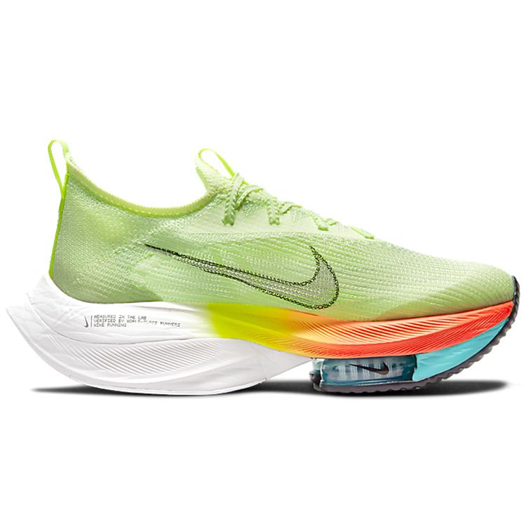 Ny Nike Air Zoom Alphafly Next% Barely Volt Orange Dame CZ1514-700