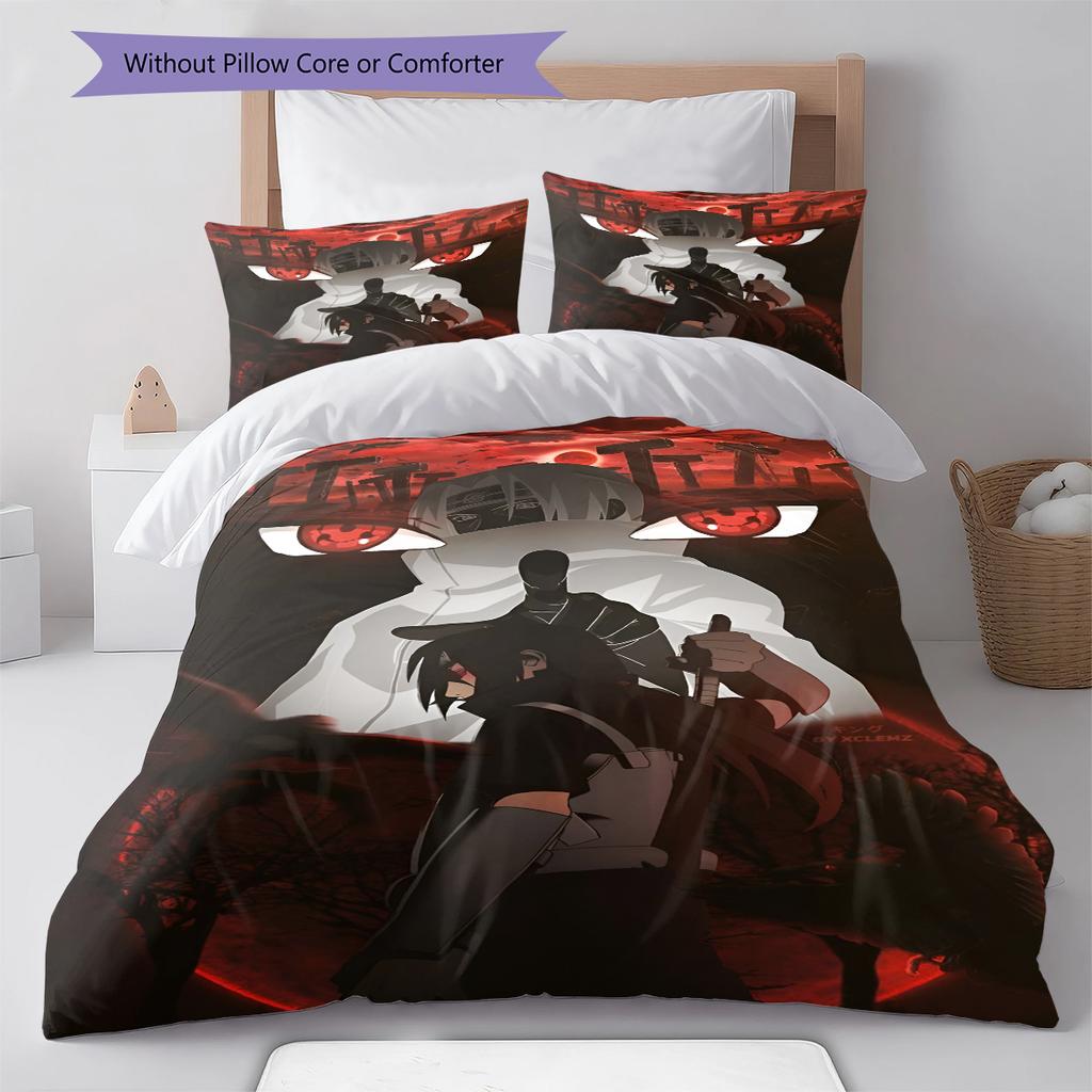Set Copripiumino Trapuntato con Fantasia Cartone Animato Federa Decorazione per la Casa Regalo di Compleanno (1 * copripiumino + 2 * federa, senza nucleo)