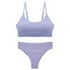 Drahtloses Push-up-Camisole-BH-Set für Damen: Nahtlose, gepolsterte, bequeme Nachtwäsche zum Schlafen, Schöner Rücken, Große Größen, Teenager