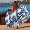 Saint Fashion Barth Große Mikrofaser-Strandtücher Schnelltrocknendes Handtuch Sand-Strandtücher Poolhandtuch Für Reisen Schwimmbad Yoga