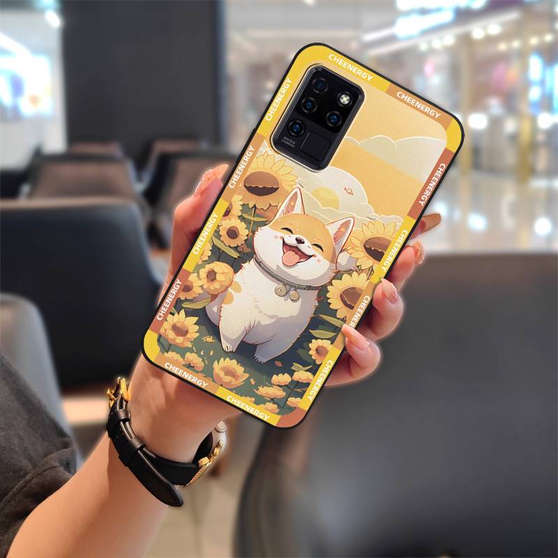 Waterproof Back Cover Phone Case For Oukitel C21 Soft Case Graffiti Cartoon Durable Shockproof TPU Phone Pouch Cute