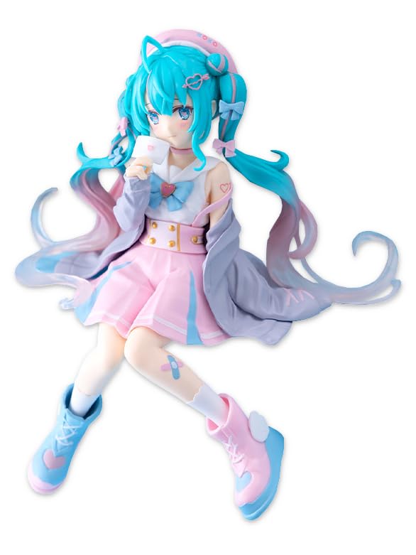 

Hatsune Miku Noodle Stopper Figure - Sailor Suit in Love, Gray Ver. - 1 Type