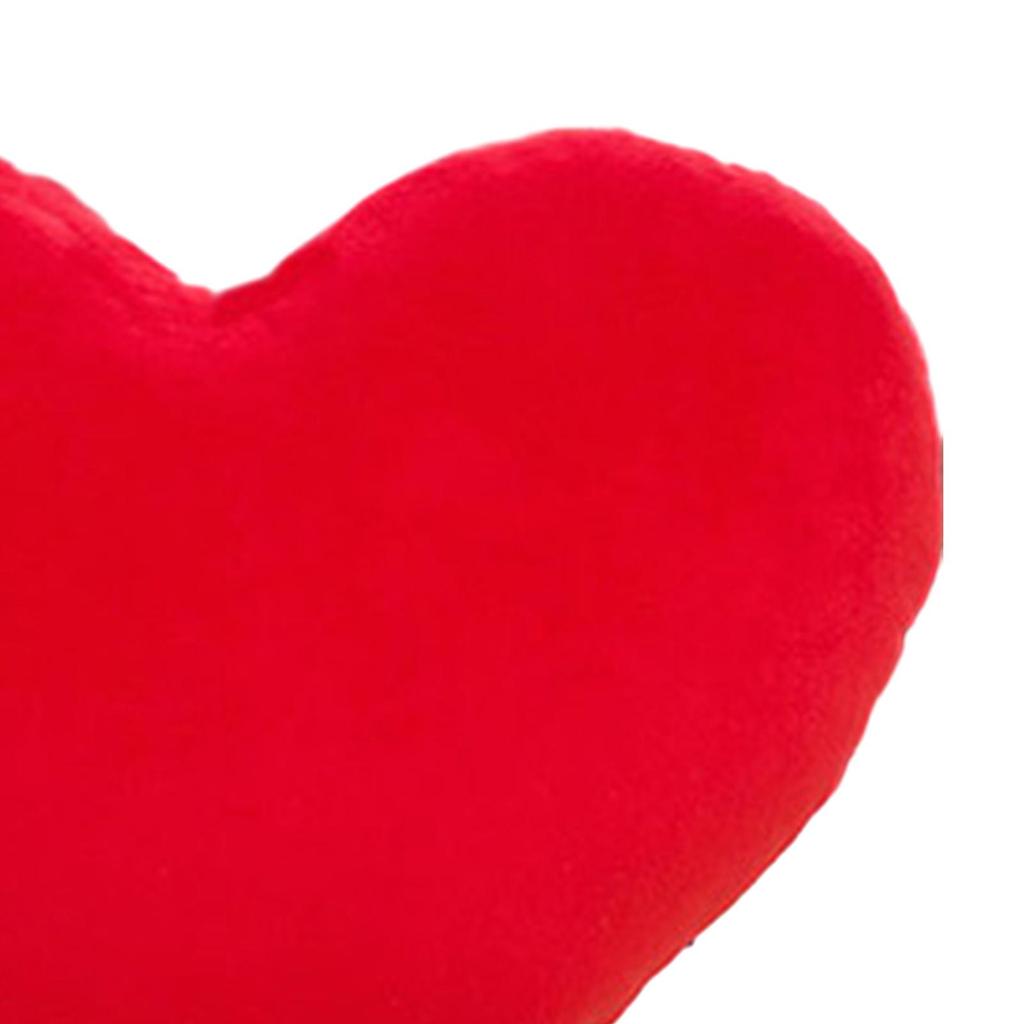 Heart Shaped Pillow Valentines Decor Decorative Throw Pillows Plush Cushion for