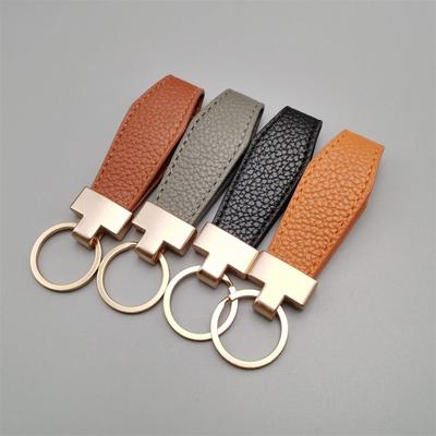 Zinc Zinc Zinc Alloy Leather Keyring Exquisite Car Key Ring Keychain Gift Luxury Key Chain  Lady Men