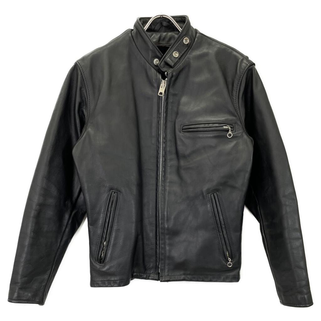SCHOTT 641 Single Rider's Jacket with Bore Liner Jacket 38 blackUsed