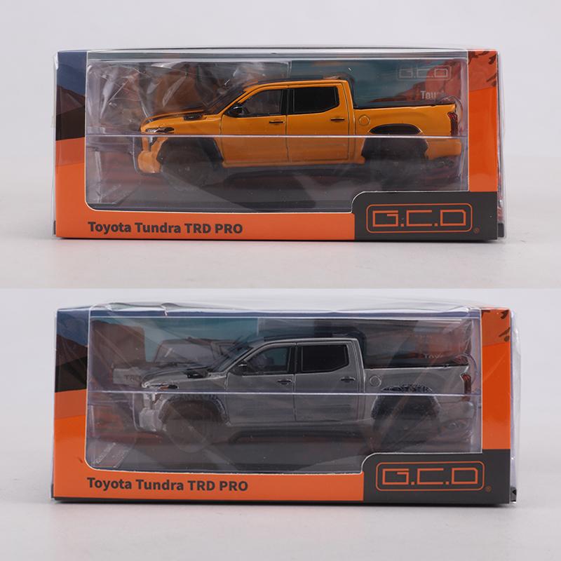 GCD 1:64 Toyota Tundra TRD PRO Alloy simulation car model toy collection display piece