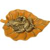 Ganesha On Leaf Wall Hanging Decorative Religious Showpieces for Home Entrance, Wall Décor and Pooja Room Vastu Items for Home for Good Luck
