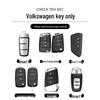 Transparent Key Cover for Volkswagen Passat and Magotan CC, Compatible with New Models, Unisex, Fully Enclosed