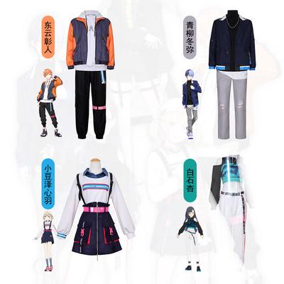 Project Sekai Colorful Stage Feat 3. Jubiläum Vivid BAD SQUAD Shinonome Akito Aoyagi Toya Mikku Uniform Outfit Anime Cosplay