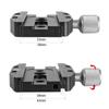 Ball Head Mount Camera Clamp Quick Release Aluminum Zinc Zinc Alloy Tripod Monopods Clamp  Camera Monopod