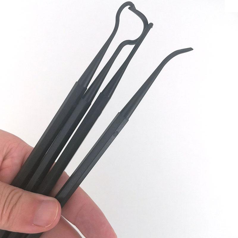 Multipurpose Car Detailing Cleaning Tool Accessories Wire Brushes and 4 Nylon Picks Pick and Brush Set 3 Double-headed