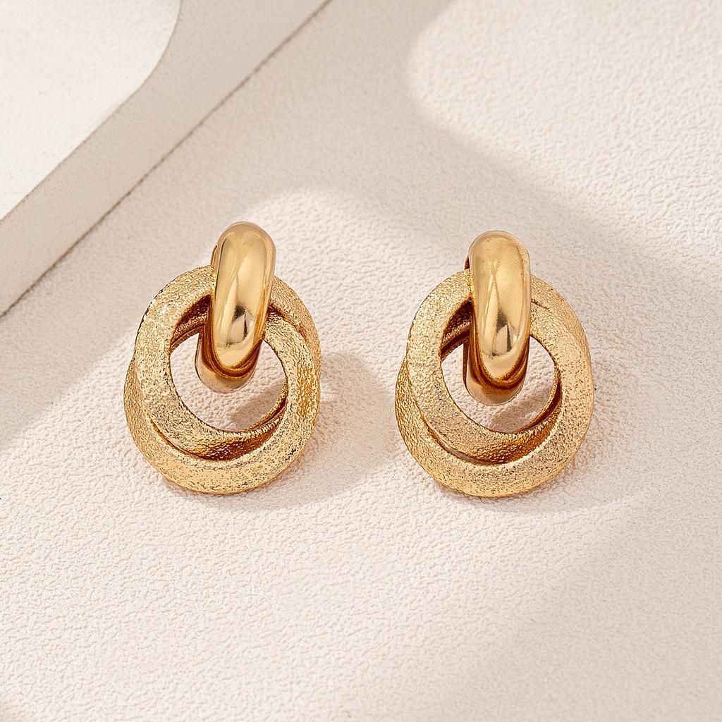 Gold Plated Tear Drop Earrings