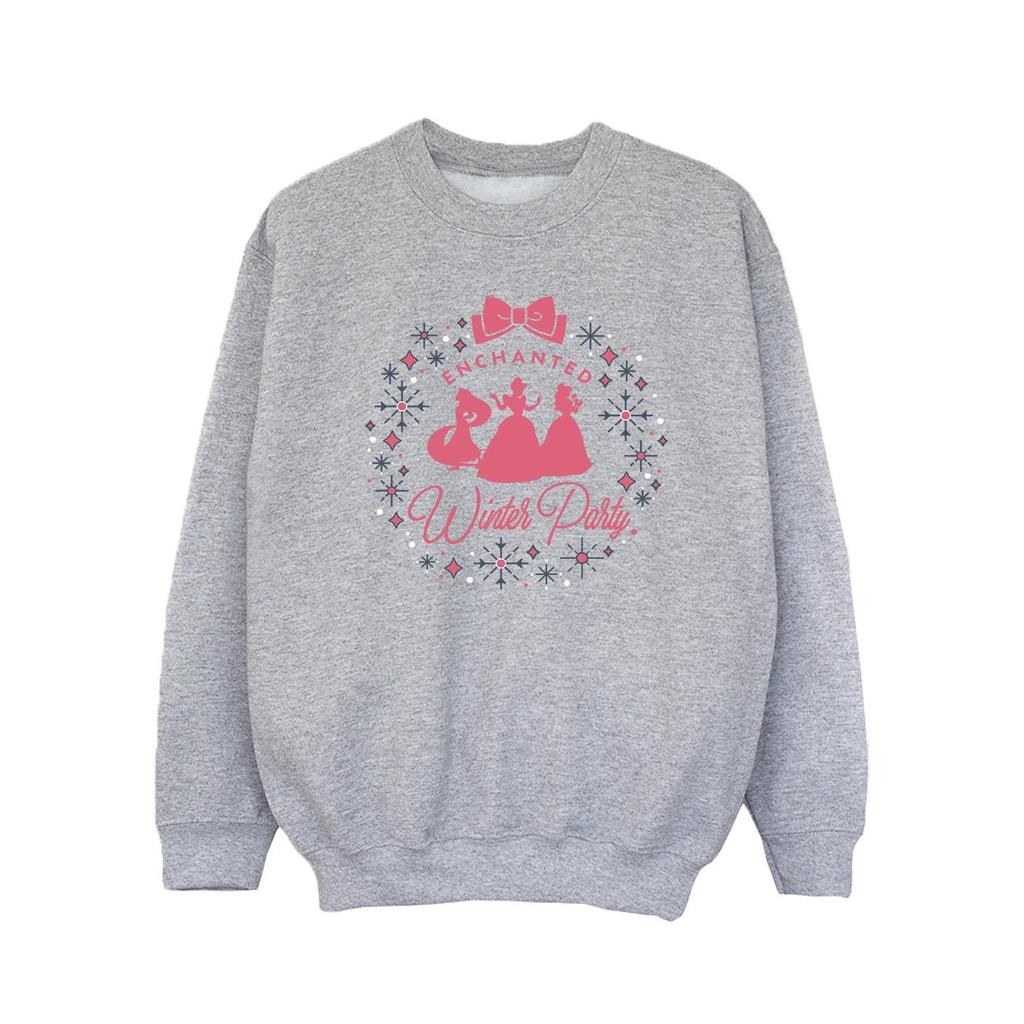 Disney Girls Princess Winter Party Sweatshirt