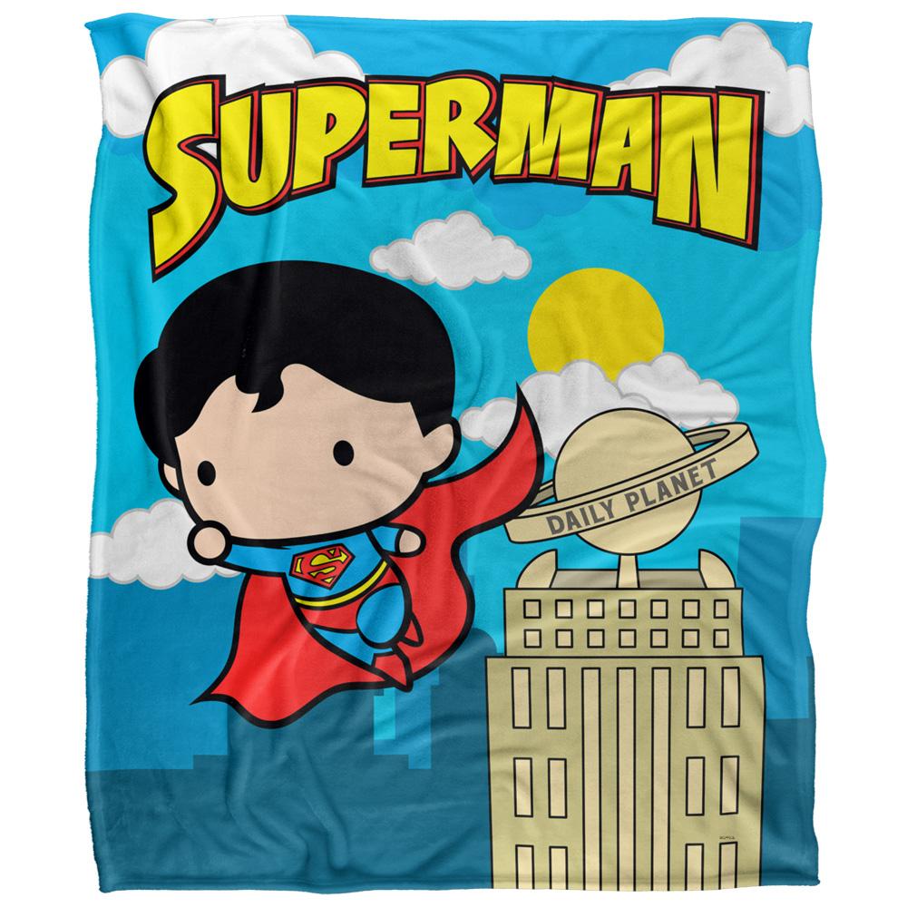 SUPERMAN Chibi Blanket
