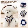 Fleece Lined Pet Dog Clothes Thickened Cat Clothes New Teddy Bear Coat  Winter