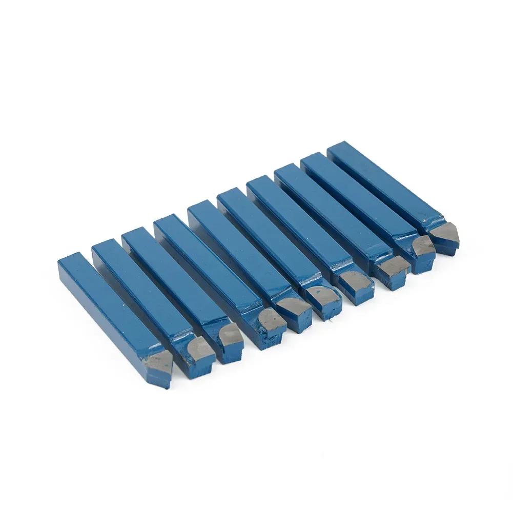 Teile Hartmetall Drehwerkzeuge Neu 1/4" Werkzeugzubehör Schneiden 1/4" Fräser Kit Set C4-C6 C6 CNC 10 Stück Bestückt BR4-C6