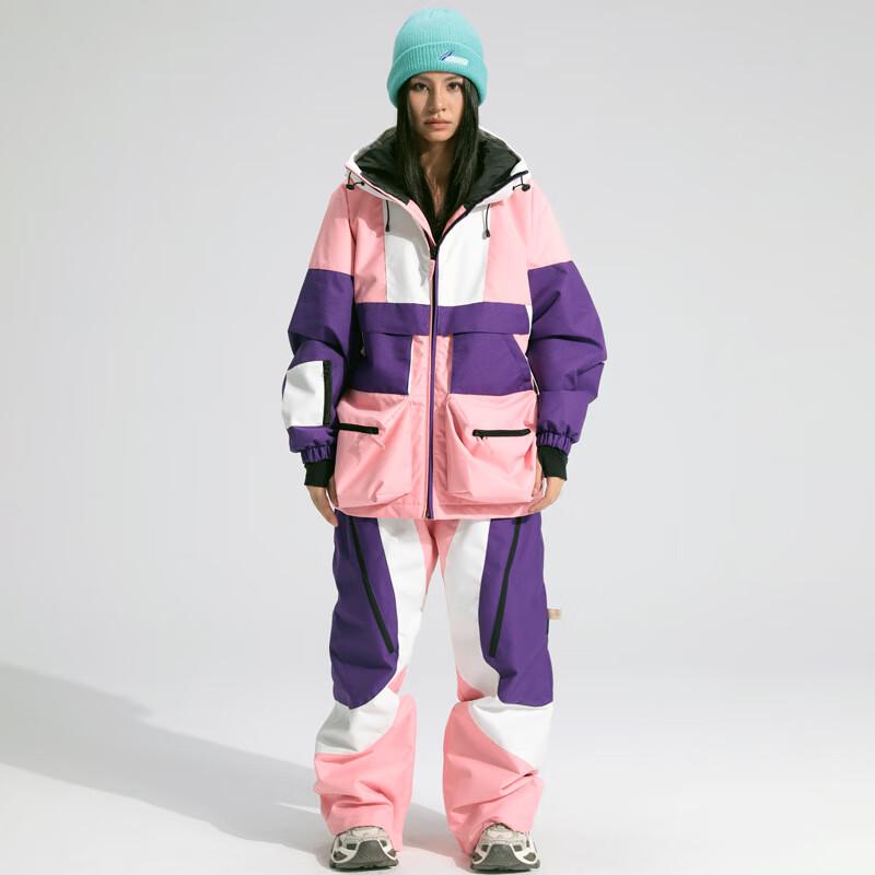 LTVT Couple's Winter Waterproof Ski Suit