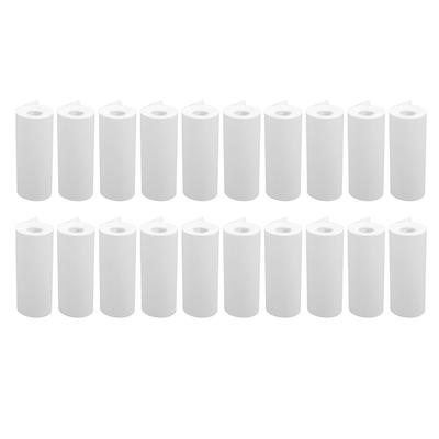 20Pcs Thermal Printing Paper Rolls Portable Refill Set Print for Camera Notes Labels 57x25mm