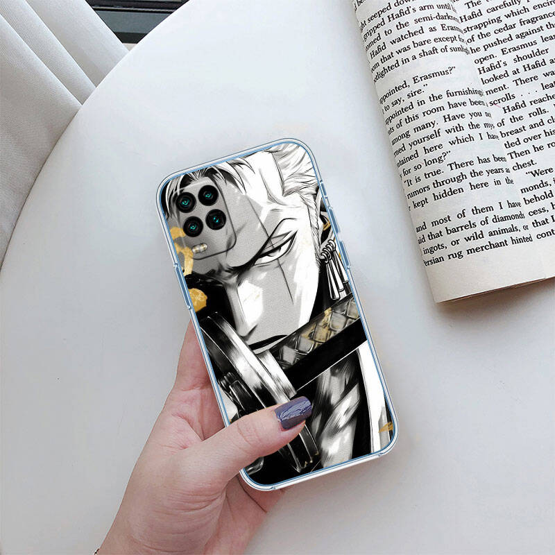 MH125 One Piece Zoro Case for Motorola E7 G6 G7 G8 G9 Plus Power Play G10 G20 G04 E30 E40 E22 E20 E13 E15 G22 G23 G05 G75 G35 G55