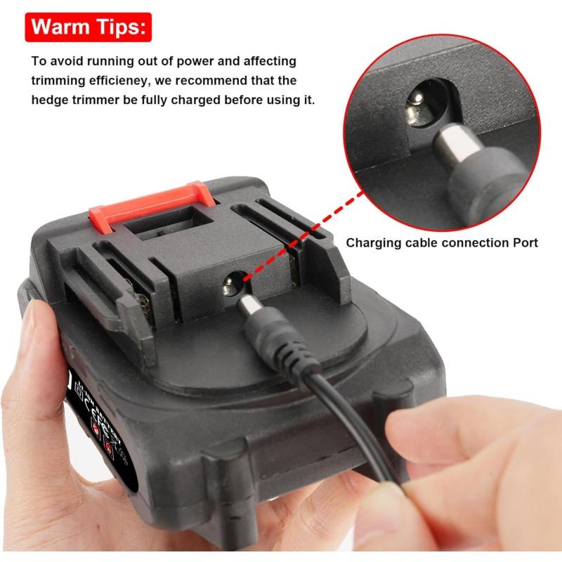 Home Lithium Handheld Mini Electric Hedge Trimmer Lawn Mower Hedge Clippers Pruning Shears Tools