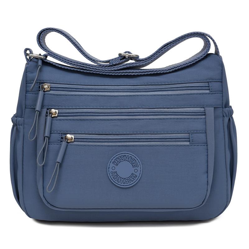 Large Capacity Water-repellent Nylon Bag Women s Shoulder Bag Multi-pocket Commuter Bag Crossbody Bag 1569₽