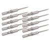 10Pcs Strong Magnetic Head Screwdriver Bits Hex Socket Harden Electric Hardware Supplies