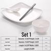 Melamine Tableware: 3, 4, and 6-Compartment Plates and Bowls for School Cafeterias