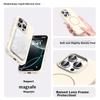 Ekakashop True Liquid Silicone Soft Skin-Friendly Touch Apple iPhone 15 Pro Max Case Magsafe Full Coverage Shockproof Business Protective Cover