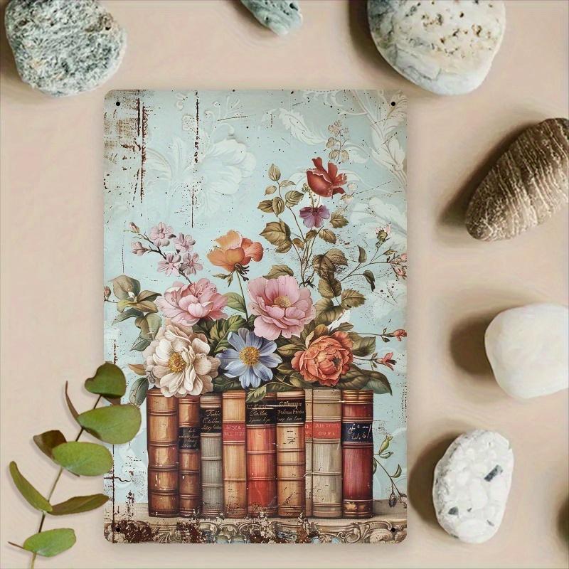 

D Flat Vintage German Our Working Hours WeRe Usually There Around Or AM Tin Sign Rustic Metal Wall Decor for Hom 20x30cm（7.8x11.8inch）