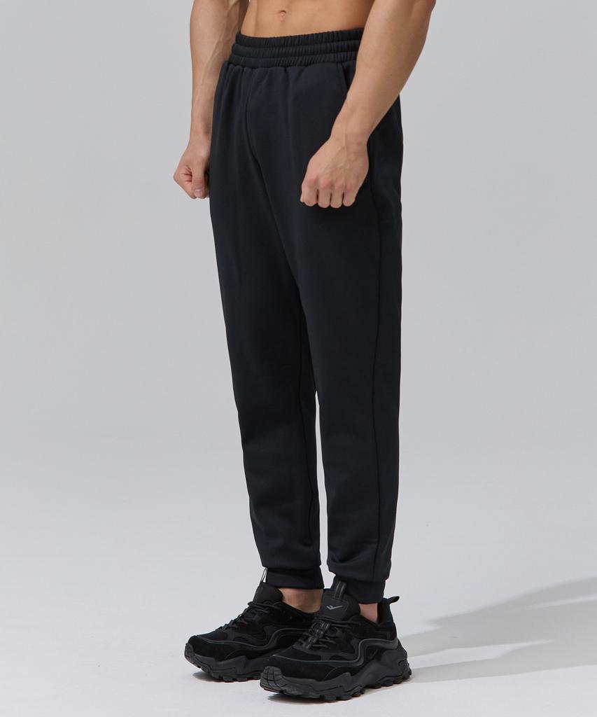 Beullaegmonseuteopis Air Cushion Fleece-Lined Jogger Pants (Black) / Bm220820